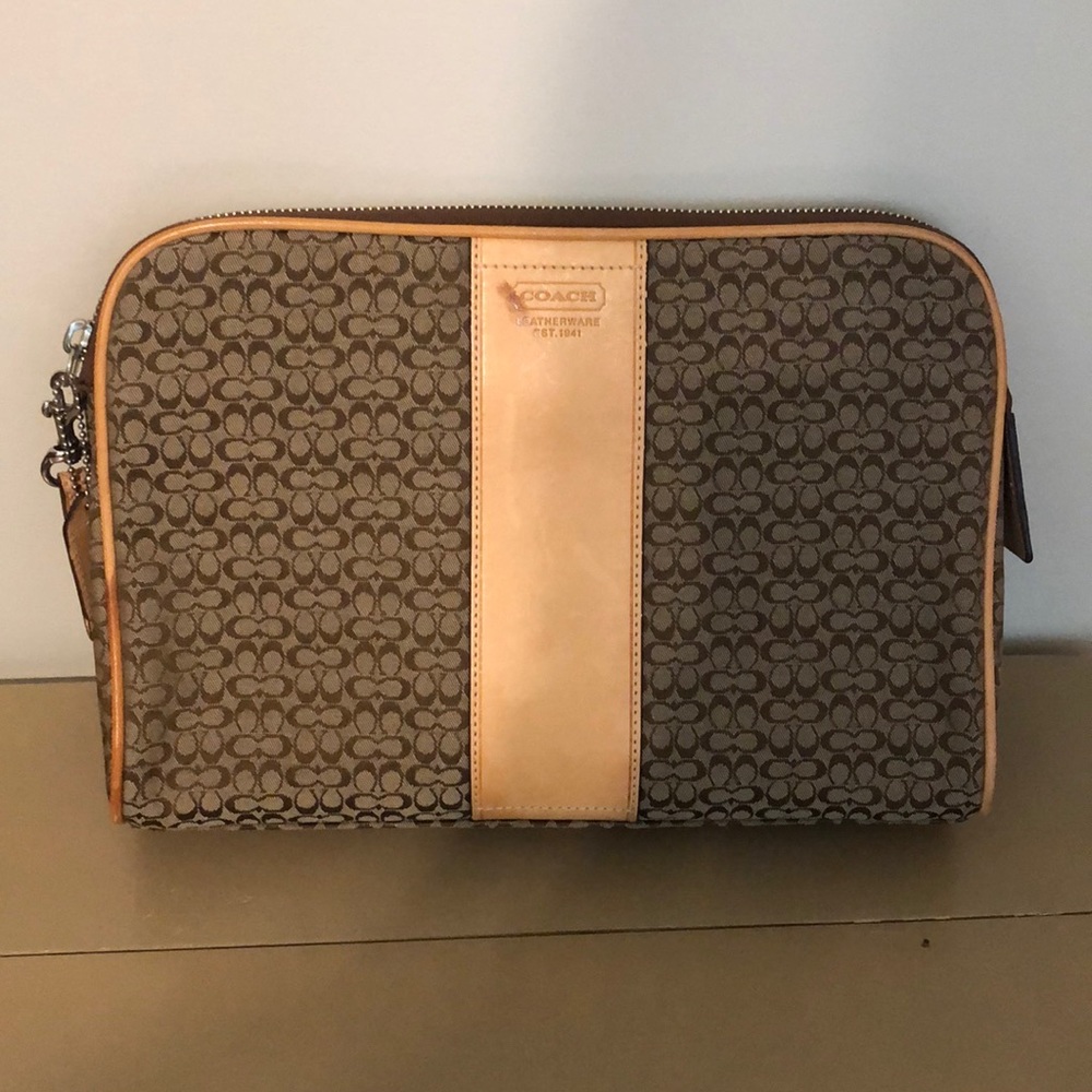 Coach zipper organizer